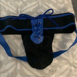 Men’s lace up jockstrap